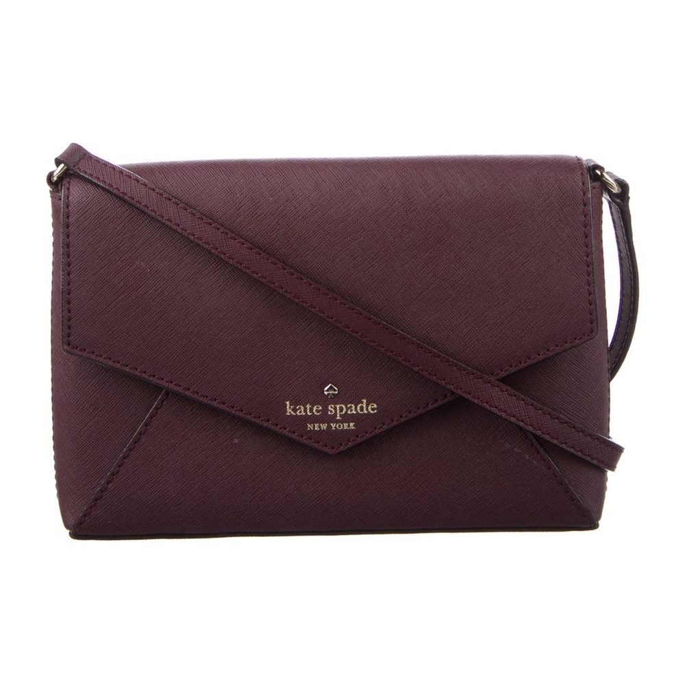 Kate Spade Purple Eggplant Crossbody Envelope Purse